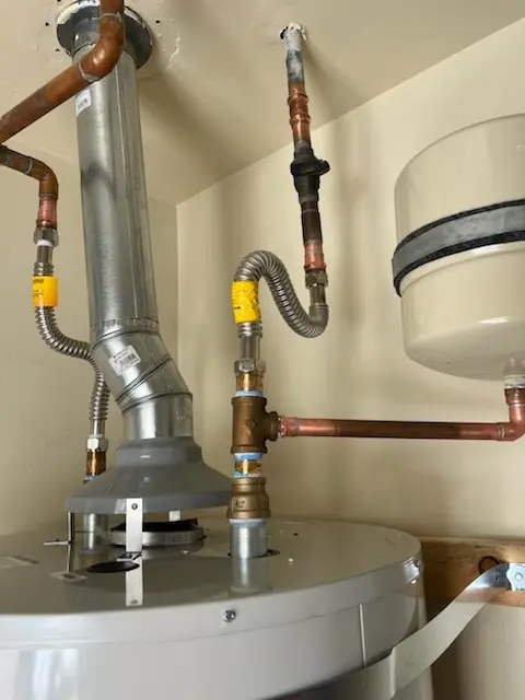 Water heater installation and plumbing repair in Poincianna Place